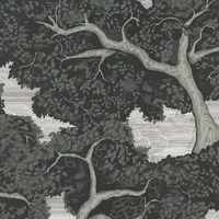 Image of Harlequin Eternal Oak Wallpaper Ebony / First Light HC4W113040