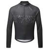 Altura Cycling Airstream Men's Long Sleeve Jersey Black | Embrace Cold Rides with Brushed Thermal Fabric & Spacious Pockets | Large | Altura