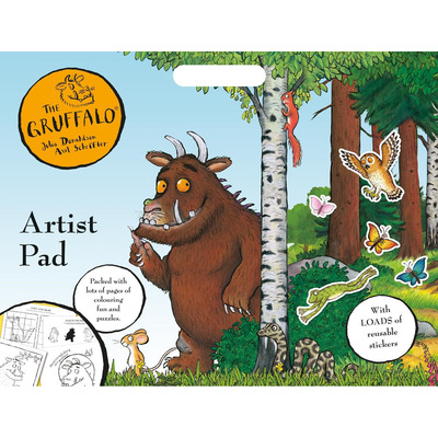 The Gruffalo Story Artist Pad Colouring Activity & Puzzle Book