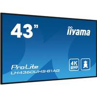 Image of iiyama 43" ProLite LH4360UHS 4k 500 cd/m Digital Signage Display