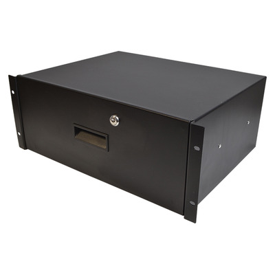 Rack Drawer 4U 19 Inch with Lock - Fits Standard 19" Rack Cases