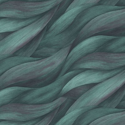 Casual Chic Wave Textured Vinyl Wallpaper Blue Erismann 10257-18
