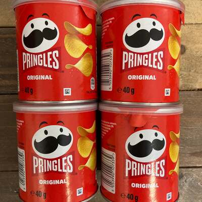 6x Pringles Tubs Original (6x40g)