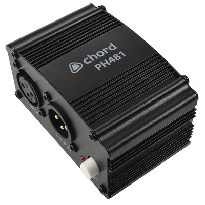 48V Phantom Power Unit For Microphones Single Channel