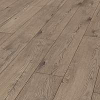 Premium 12mm Distressed Grey Oak 4V Groove Laminate Flooring