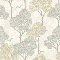 Lykke Tree Wallpaper Natural Fine Decor FD26543