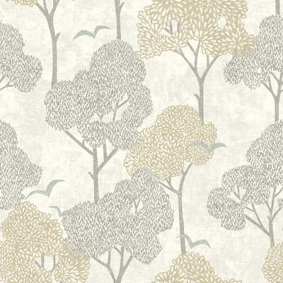 Lykke Tree Wallpaper Natural Fine Decor FD26543
