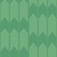 Nyle Chevron Stripe Vinyl Wallpaper Green / Blue Fine Decor FD26525