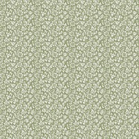 Laura Ashley Sweet Alyssum Wallpaper Moss Green 121077