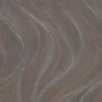 Opulenza Wave Vinyl Wallpaper Plum / Copper Metallic Rasch 659658
