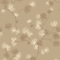 Valentino Pine Textured Vinyl Wallpaper Champagne Belgravia 1933