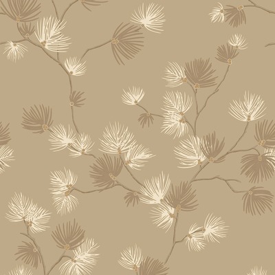 Valentino Pine Textured Vinyl Wallpaper Champagne Belgravia 1933
