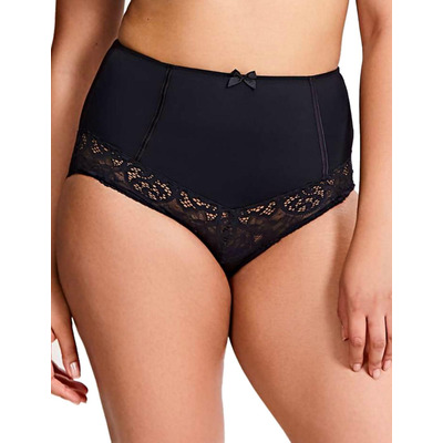 Sculptresse by Panache Estel High Waist Brief - Noir - XL - 16
