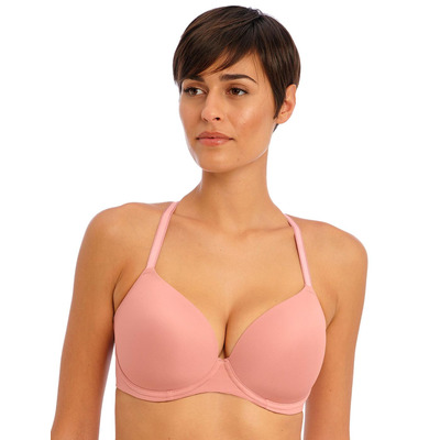 Freya Undetected Moulded T Shirt Bra - Ash Rose - 28F
