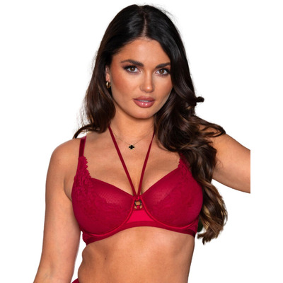 Pour Moi Lavish Underwired Bra - Red
