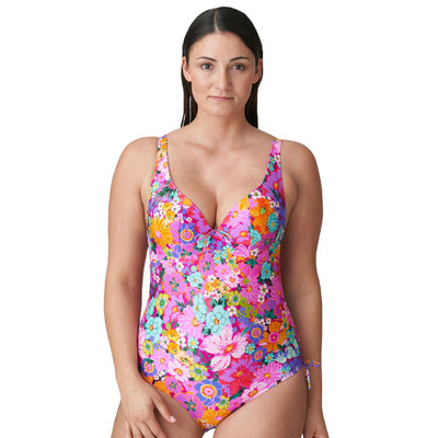 Prima Donna Swim Najac Plunge Swimsuit - Floral Explosion