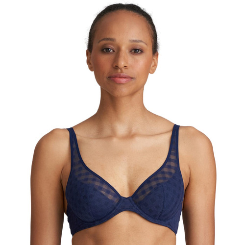 Marie Jo Jereme Half Padded Plunge Bra - Sapphire Blue