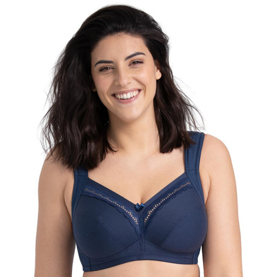 Miss Mary Of Sweden Always Non Wired Bra - Dark Blue - 42C
