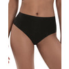 Anita Essential High Waist Thong - Black - S/M from Belle Lingerie