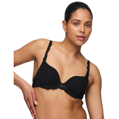 Marie Jo Cyrile Padded Heartshaped Bra - Black