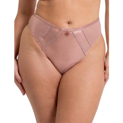 Scantilly by Curvy Kate Eos Thong - Rose Gold
