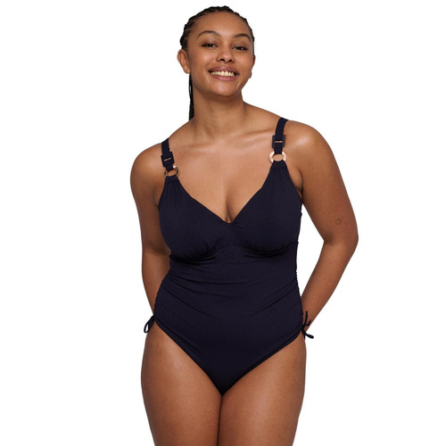 Prima Donna Swim Pinner Plunge Swimsuit - Dasling Sky