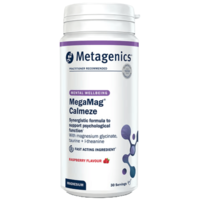 MegaMag Calmeze | Raspberry | 30 Servings | Metagenics