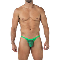 Cut4Men R4VAGE Green Panel Thong