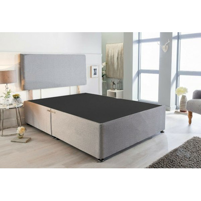 Standard Divan Base with Storage and Headboard Options - 4FT Small Double 120cm x 190cm / 4 Drawers / No Headboard
