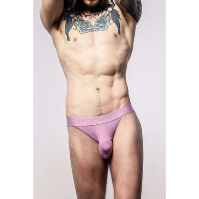 Image of Sukrew Rhythm Tanga Brief - Pale Magenta