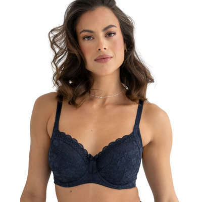 Pour Moi Rebel Side Support Bra - Midnight