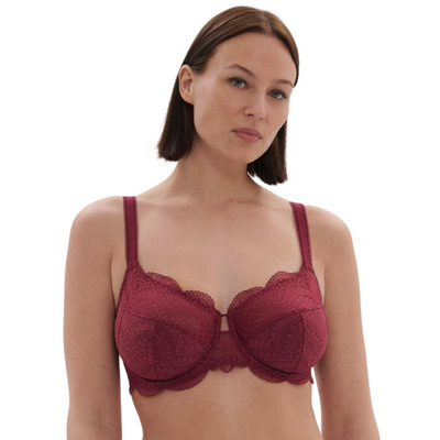 Simone Perele Karma Full Cup Support Bra - Spinel Red - 32F