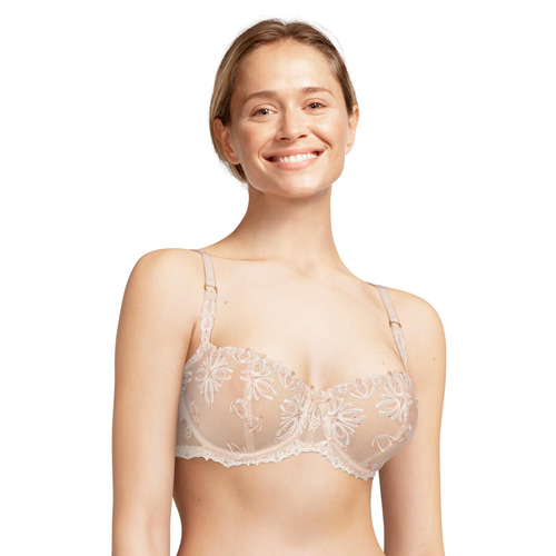 Chantelle Champs Elysees Balcony Bra - Cappuccino