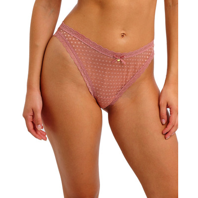 Freya Spot-Light High Leg Brief - Ash Rose