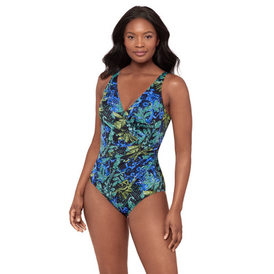 Miraclesuit Gasparilla  Oceanus Swimsuit - Black/Multi