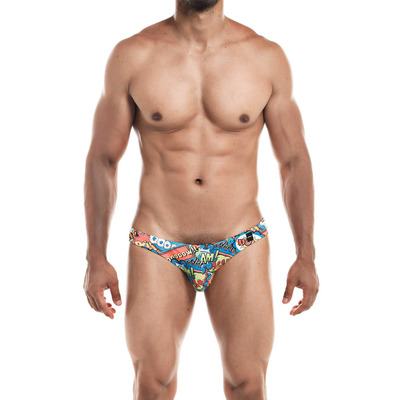 Image of Cut4Men Low Rise Bikini Brief - Cartoon