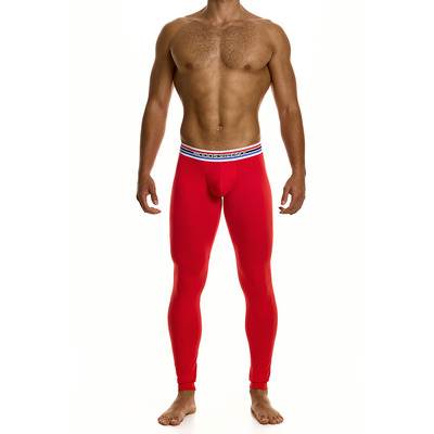 Image of Modus Vivendi Heritage Leggings - Red