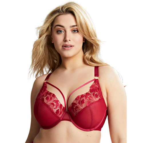 Sculptresse by Panache Jaida Plunge Bra - Scarlet