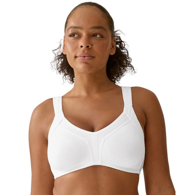 Naturana Minimiser  Non Wired Minimiser Bra - White