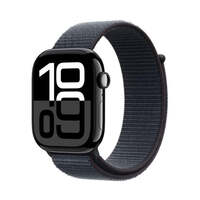 Apple Watch Series 10 GPS 46mm Jet Black Aluminium Case with Ink Sport Loop MWWR3QA/A