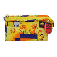 Bags Unlimited Jungle Holdall and Cosmetic Bag Collection with Handles and Mirror-Small