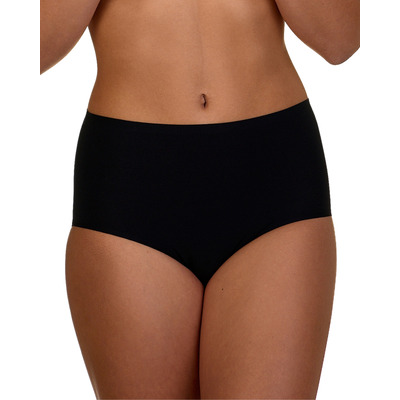 After Eden Unlimited High Waist Brief 2 Pack - Black