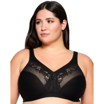 Glamorise Magiclift Minimizer Bra - Black