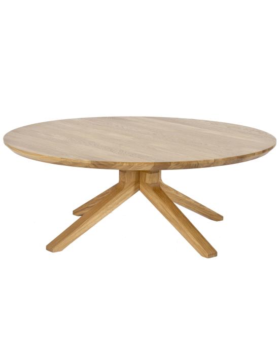 Cross Round Coffee Table