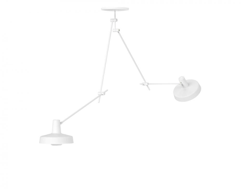 Arigato Ceiling Light Twin Long White