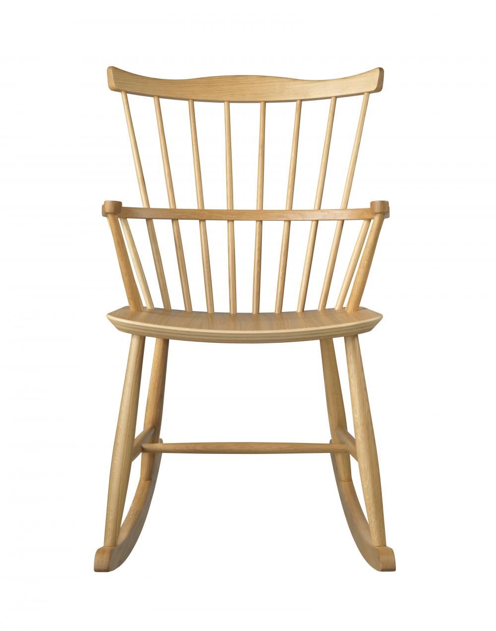 J52g Rocking Chair Oak Natural
