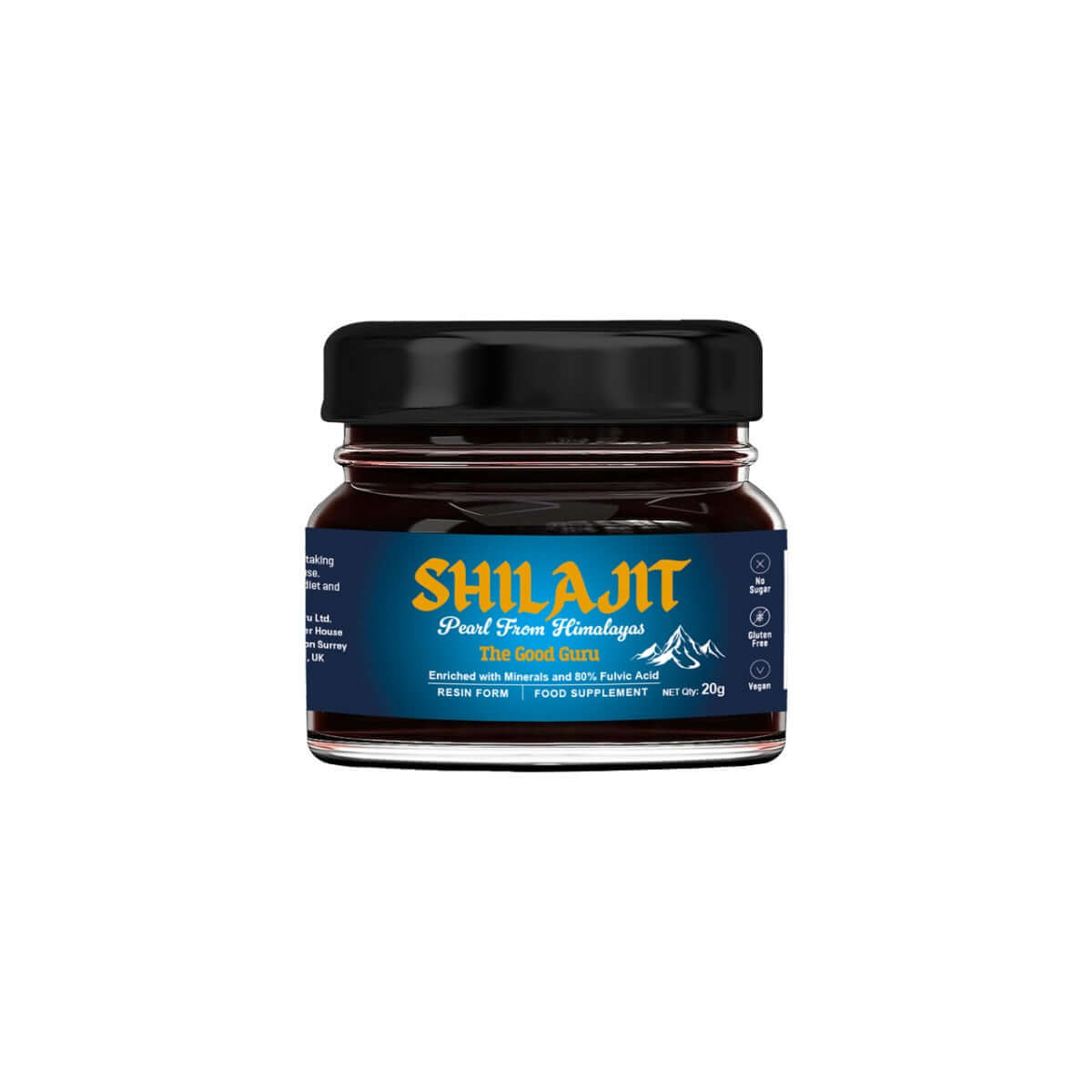 The Good Guru Shilajit Resin 20g