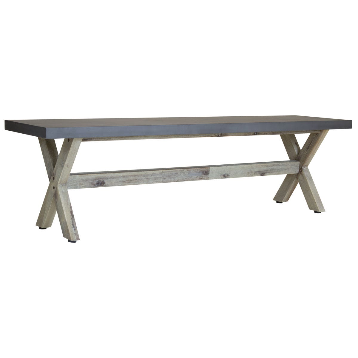 Charles Bentley Fibre Cement Wood Dining Bench