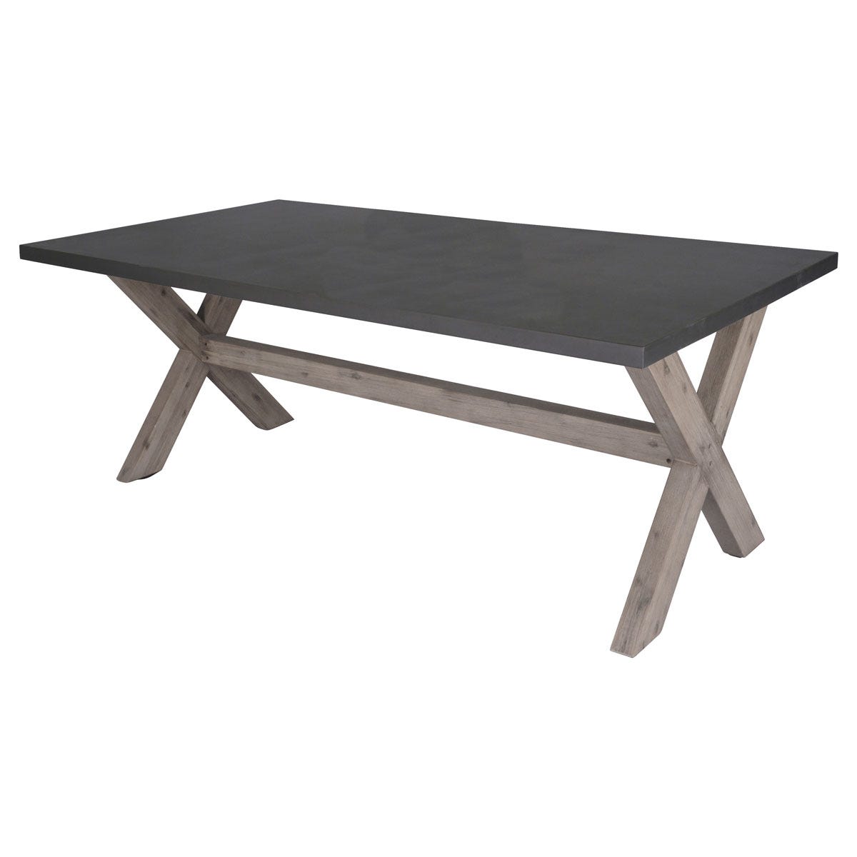 Charles Bentley Fibre Cement Wood Rectangular Dining Table