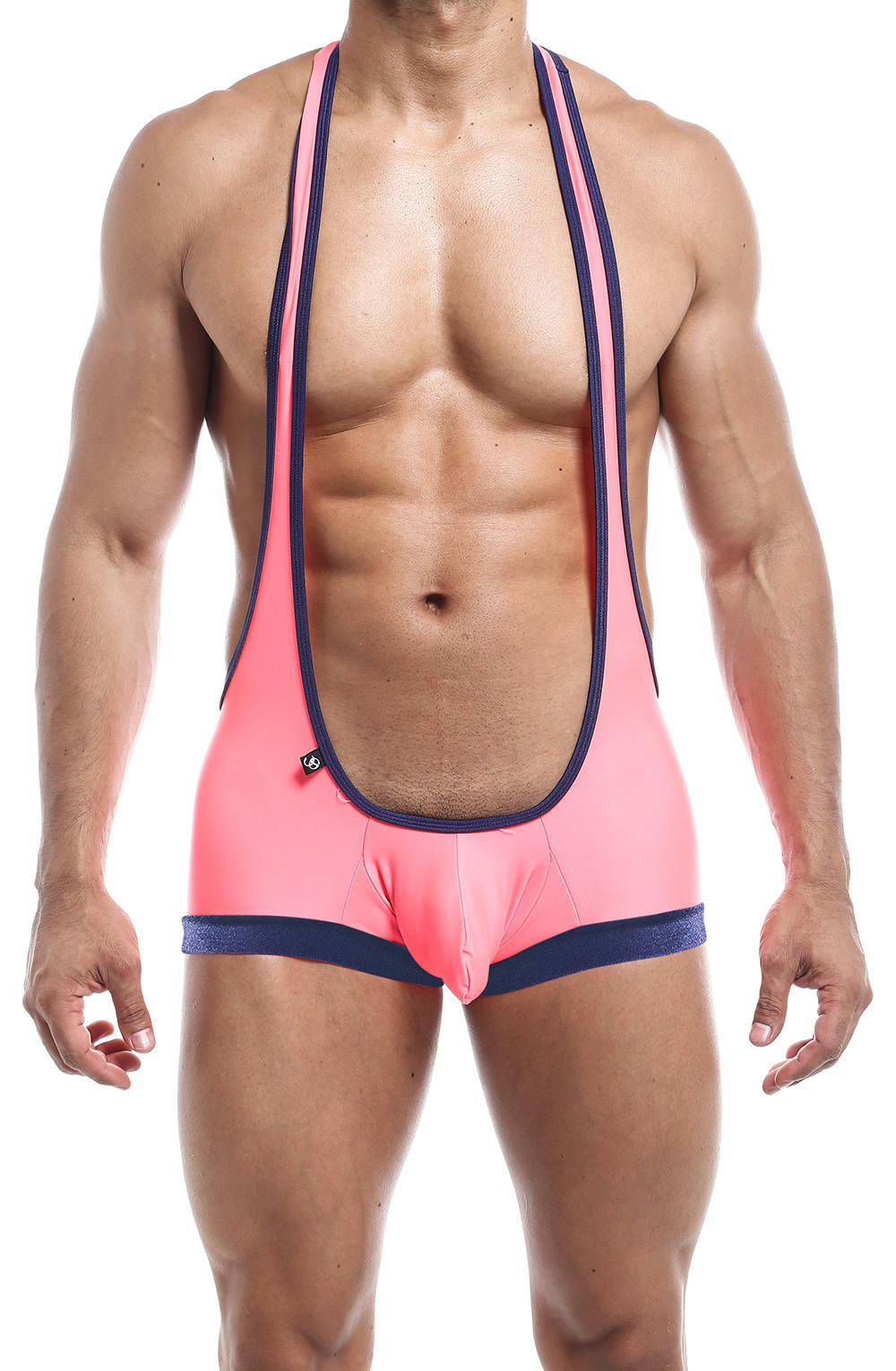 Enhancing sexy Joe Snyder Polyester Collection Body Bulge 10 combines boxer briefs and a muscle back vest top. Plain parcels. Worldwide delivery